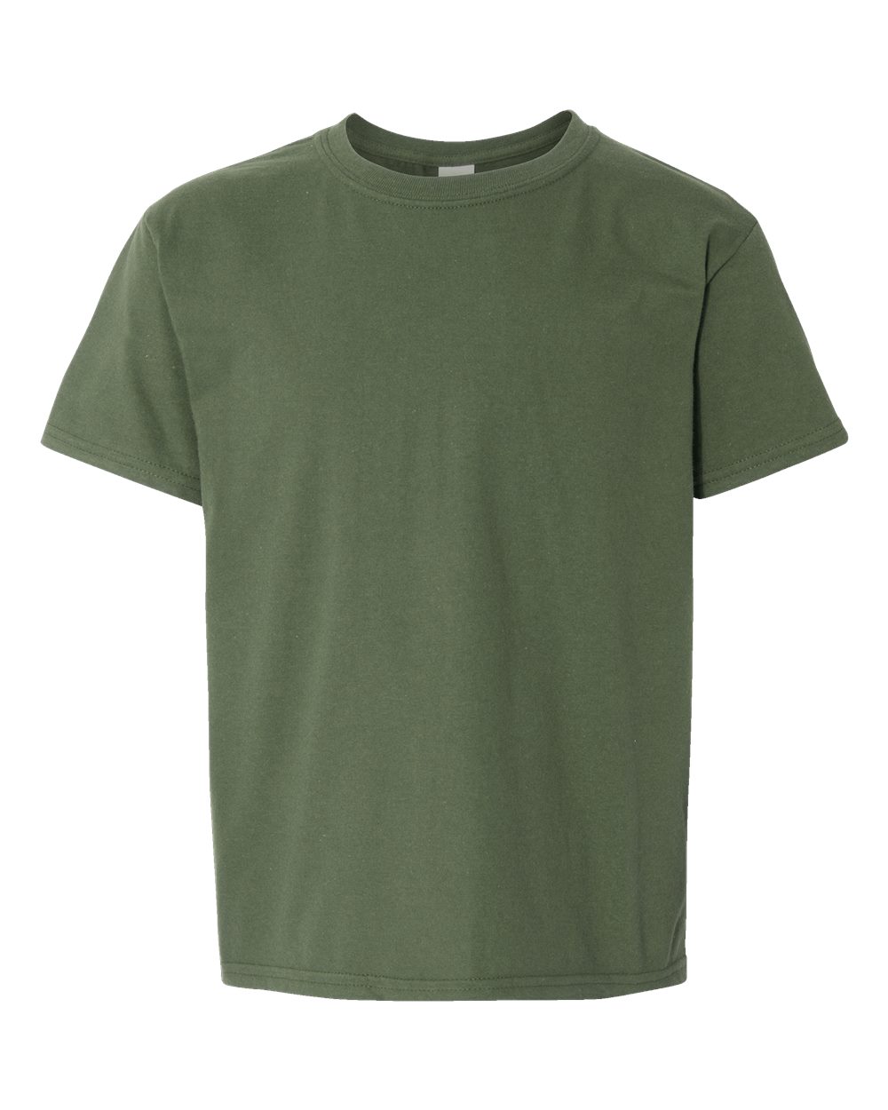 YOUTH Gildan Softstyle 64000B Military Green