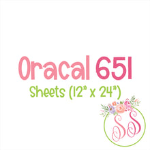 Load image into Gallery viewer, Oracal 651 Adhesive - 12" x 24" Sheet
